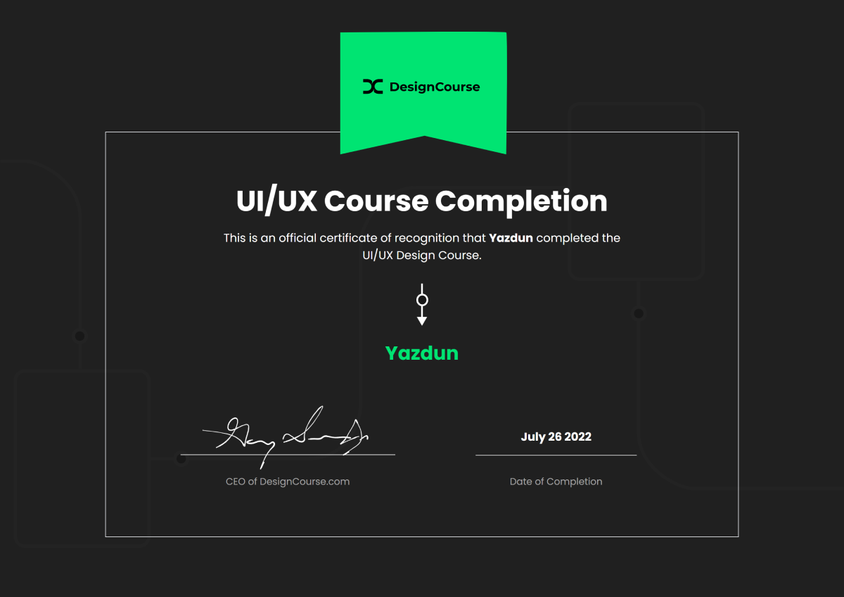 A Comprehensive Course on Modern UI Design and User Experience